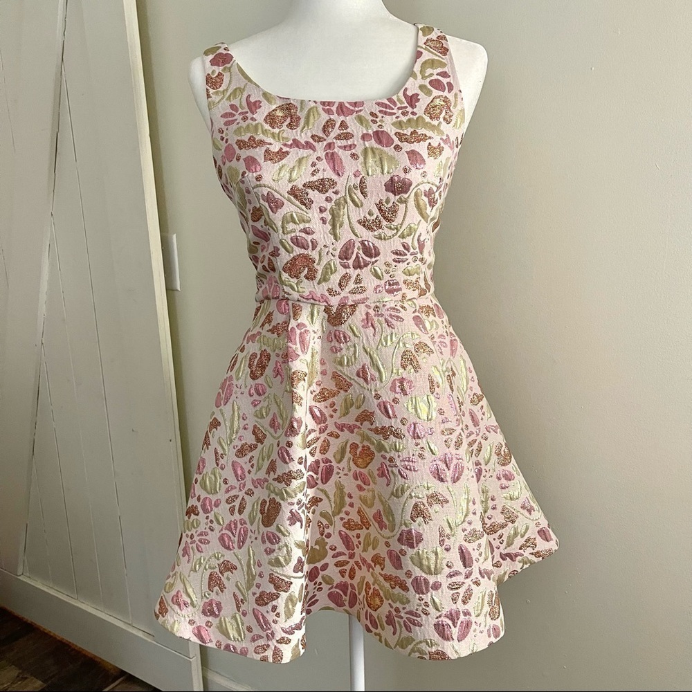 FREE people Easter / Mothers Day / wedding floral flare dess size small